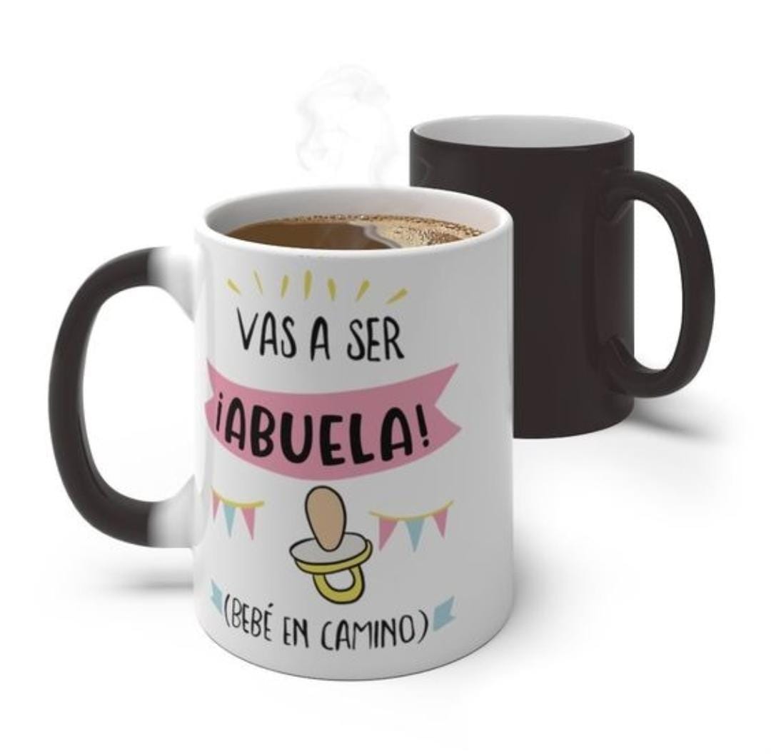 Tazas mágicas mate personalizable